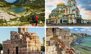 Górskie jezioro, turysta, cerkiew, kamienne uliczki i morze – to tylko niektóre z atrakcji Rumunii.